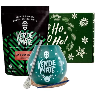 Coffret cadeau d'hiver Yerba Maté Verde Mate Let's Get Warm 0,5kg
