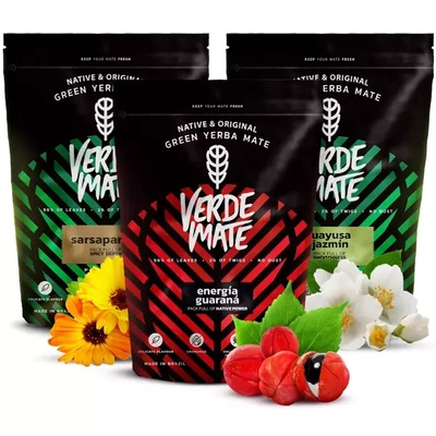 Verde Mate Green Energia yerba maté set 3x500 1,5kg