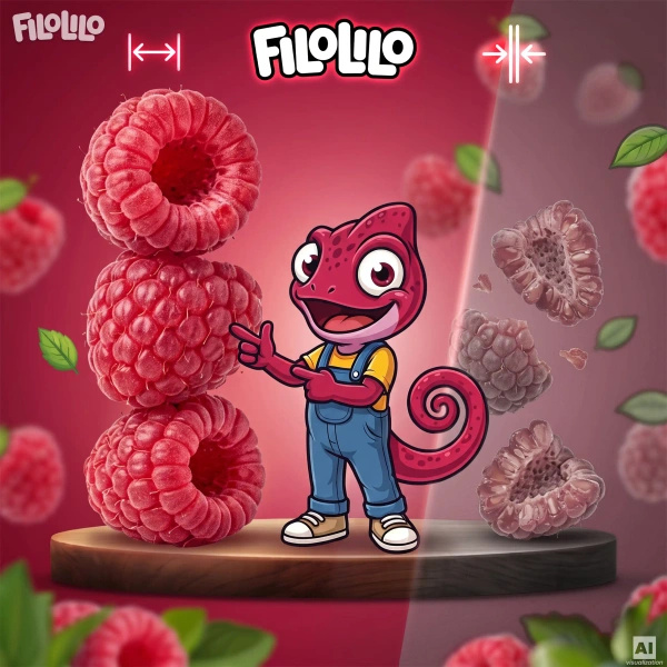 FiloLilo – Framboises lyophilisées 20 g