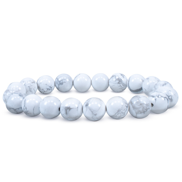 Bracelet avec turquoise blanche