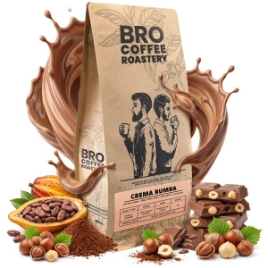 Bro Coffee Roastery – Café en grains Crema Rumba 400 g
