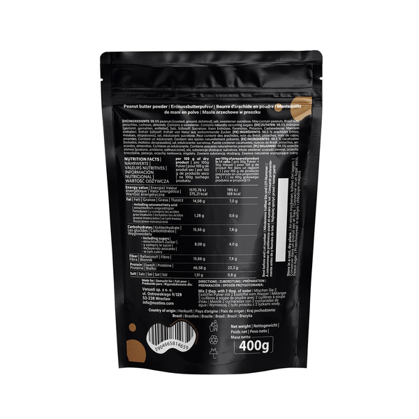 Nustino - Beurre d'arachide en poudre 2 x 400g
