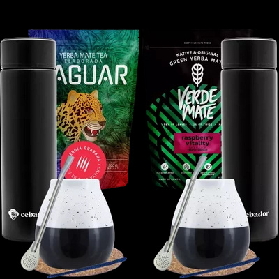 Set de Maté pour deux + Thermos