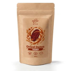 Nustino Bites – Dattes Séchées – Caramel Peanut 100 g
