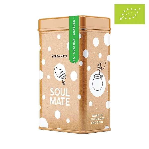 Yerbera – Boîte en métal + Soul Mate Orgánica Guayusa 0,5 kg