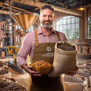 Bro Coffee Roastery – Café en grains Brazil Cerrado Premium 400 g