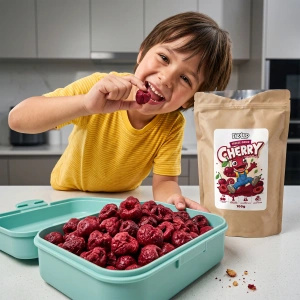 FiloLilo – Cerises lyophilisées entières dénoyautées 100 g