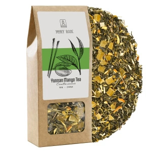 Coffret cadeau de thés en feuilles Mary Rose 2x50g + tasse avec infuseur