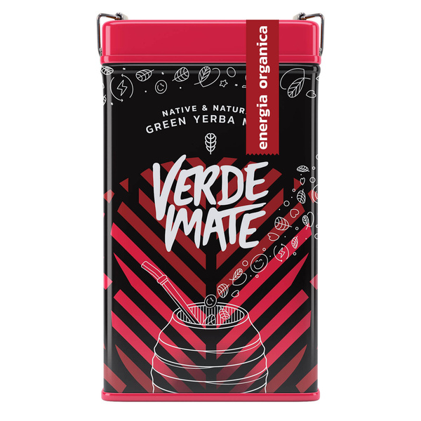 Yerbera – Boîte en métal + Verde Mate Green Energia Organica 0,5 kg