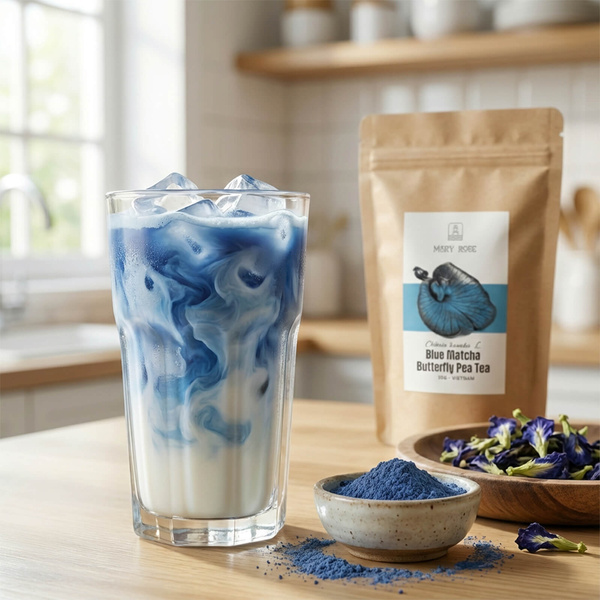 Mary Rose – Blue Matcha – Butterfly Pea Tea (poudre) 50 g