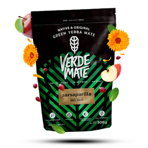 Ensemble de cadeaux Yerba Maté Verde Mate Sarsaparilla 0,5kg