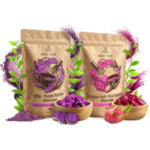 Coffret de matchas colorés : Pink Matcha + Purple Matcha