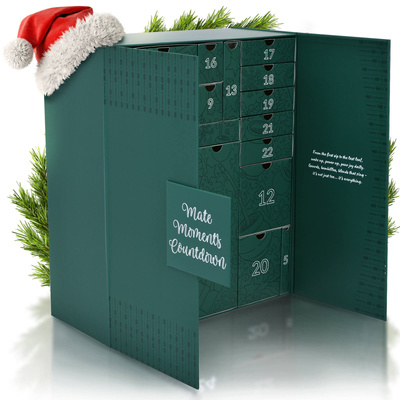 Calendrier de l’Avent – maté et accessoires – Verde Mate et autres marques
