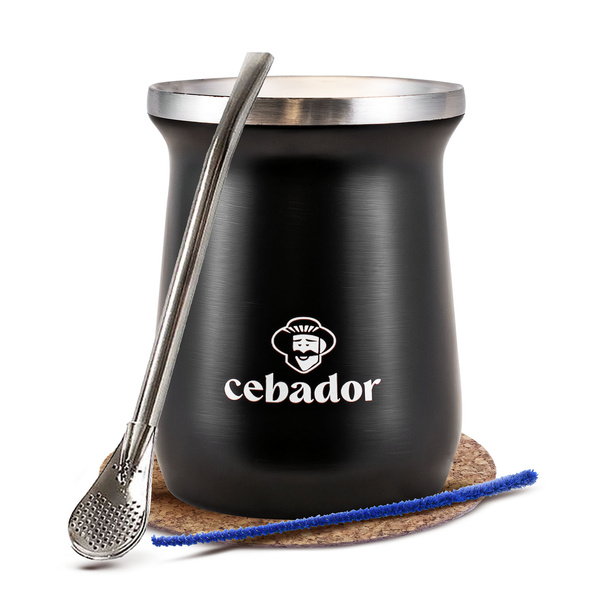 Set d'accessoires pour Maté : calebasse thermique TermoMate PRO + bombilla