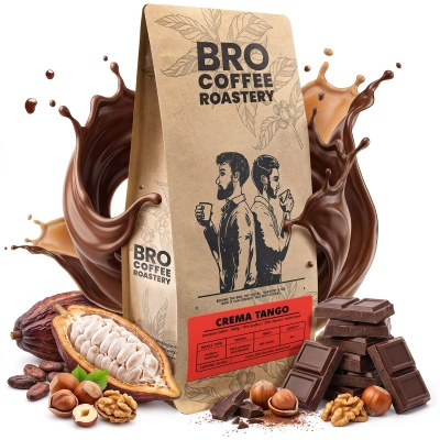 Bro Coffee Roastery – Café en grains Crema Tango 400 g