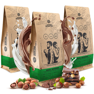 Set de Bro Coffee Roastery Brazil Samba 3x1kg (3kg)