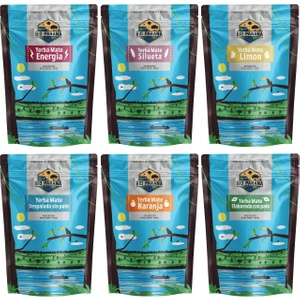 Set de Yerba Mate Rio Parana divers types 6x500g