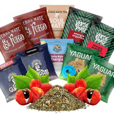 Yerba Mate MEILLEUR POUR DÉMARRER 10x50g LE PLUS PUISSANT