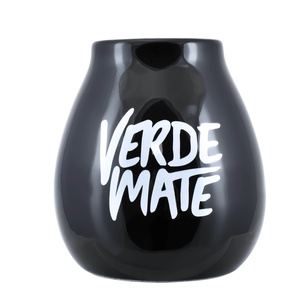 Verde Mate ensemble calebasse noire + bombilla