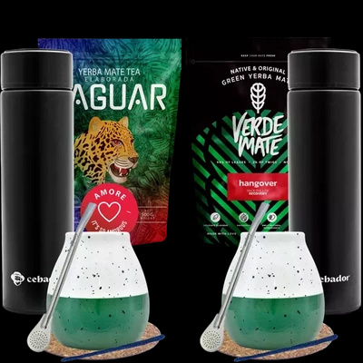 Set de Maté pour deux + Thermos