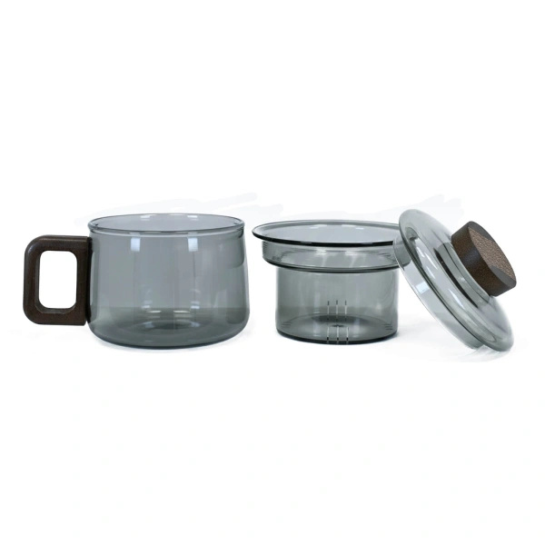 Coffret cadeau de thés en feuilles Mary Rose 2x50g + tasse avec infuseur