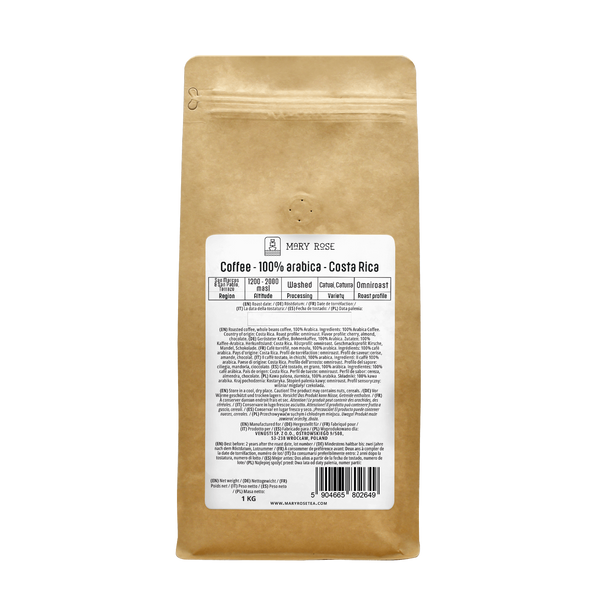 Mary Rose – Café en grains Costa Rica San Rafael speciality 1 kg