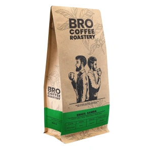 Bro Coffee Roastery – Café en grains Brazil Samba Premium 400 g