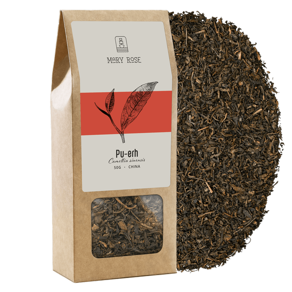 Mary Rose – Thé Puerh (PU ERH) – 50 g