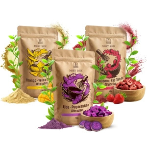 Coffret de matchas colorés : Purple Matcha + Yellow Matcha + Red Matcha