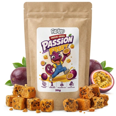 FiloLilo – Fruit de la passion lyophilisé en cubes 20 g