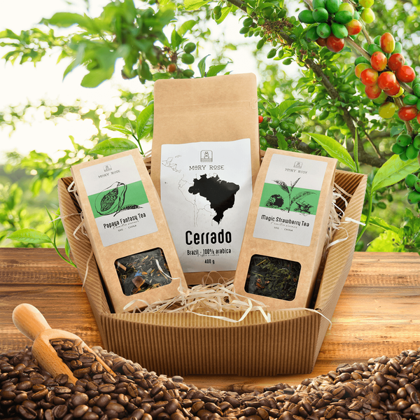 Coffret cadeau : thés et café de Mary Rose