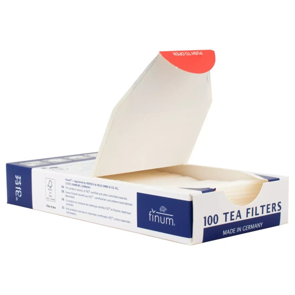 Filtres à thé en papier - taille L (100 pièces)