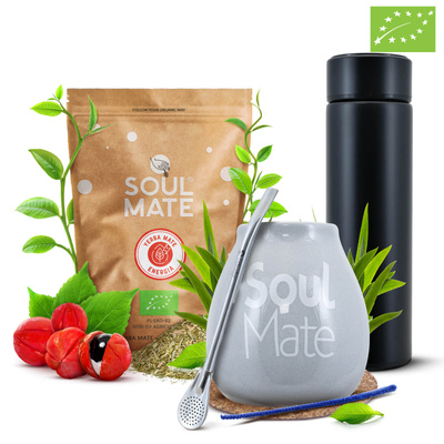 Set Yerba Soul Mate Energia 500g 0,5 kg Thermos