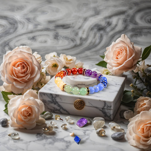 Coffret pour rituels et travail sur les chakras : encens + bijoux + accessoires