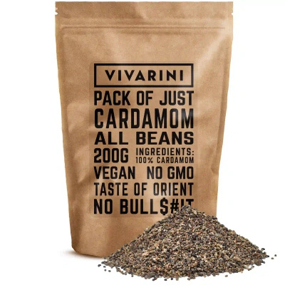 Vivarini – Cardamome (graines décortiquées) 200 g