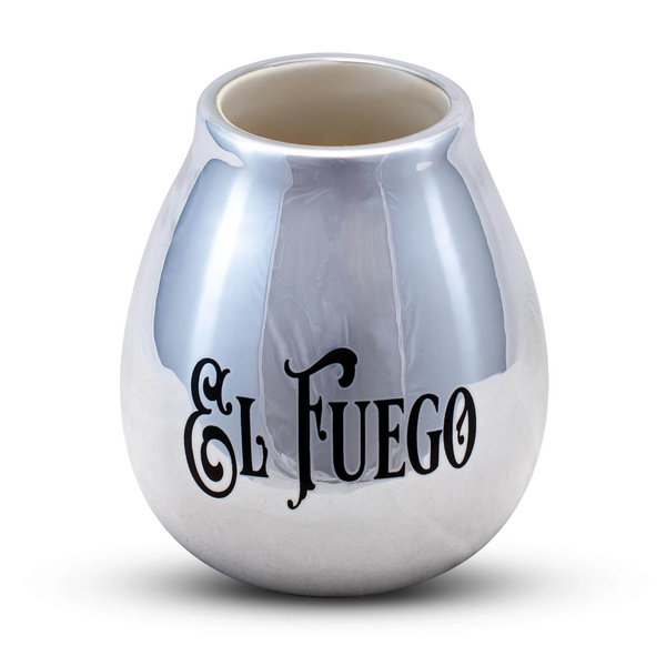 Set de Maté : El Fuego Elaborada 1kg + Calebasse + Bombilla
