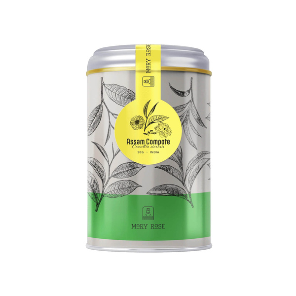 Coffret cadeau Mary Rose : thé en vrac + théière avec infuseur