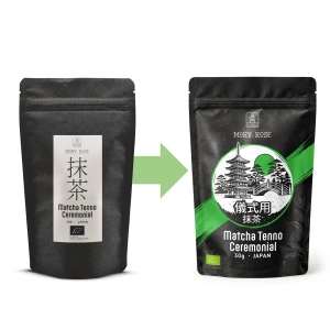 Coffret cadeau : matcha cérémonial japonais + matchawan + accessoires en bambou