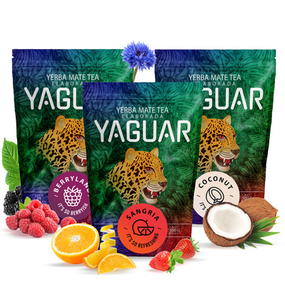 Trio yerba mate Yaguar sur START pour les débutants