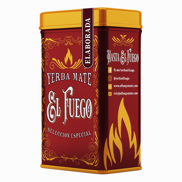 Yerbera - Boîte avec El Fuego Elaborada 0,5 kg
