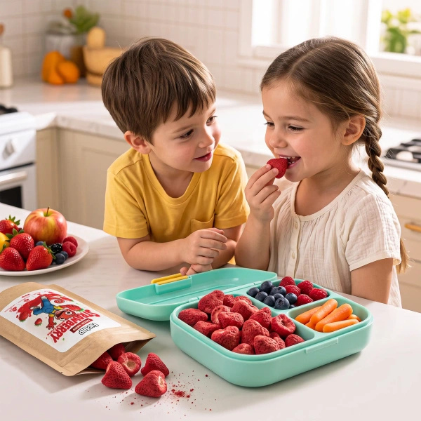 FiloLilo – Fraises lyophilisées entières 20 g
