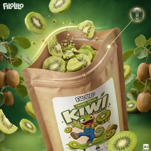 FiloLilo – Kiwi lyophilisé en tranches 20 g