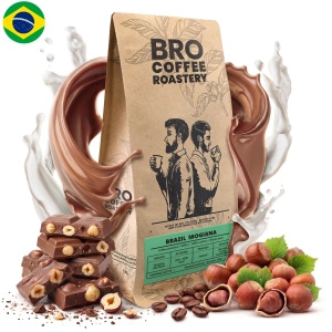 Bro Coffee Roastery – Café en grains Brazil Mogiana Premium 1 kg