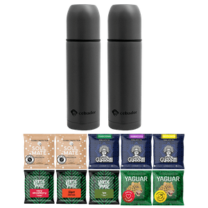 Yerba Mate OUTDOOR Set 10x50g Yerbomos AllInOne