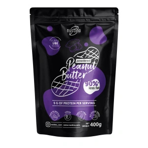 Nustino – Beurre de cacahuète en poudre – Ube (sans sucre ajouté) 400 g