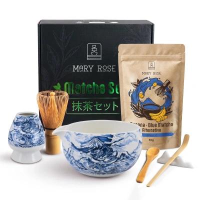Coffret cadeau pour préparer la Blue Matcha