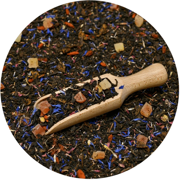 Coffret cadeau de thés en feuilles Mary Rose : différentes saveurs 6x50g
