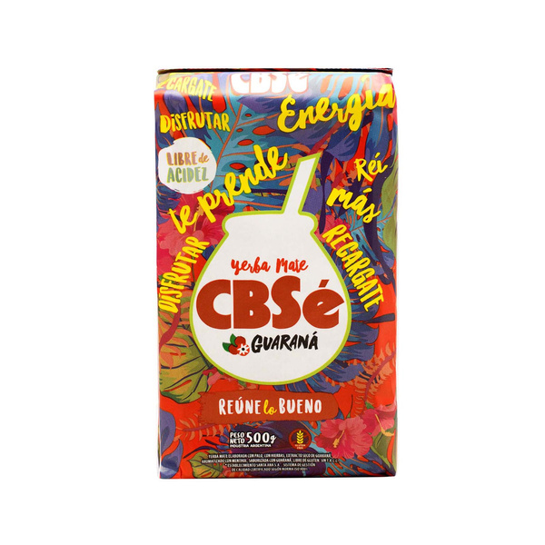 Set de Yerba Maté 2 x CBSe Energia Guarana Frutos Tropicales 0,5kg