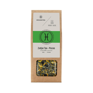 Set pour Poissons : thé du zodiaque + pierre magique