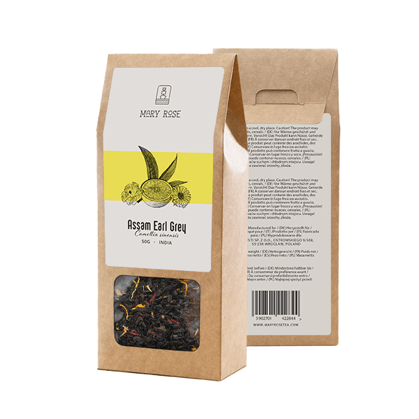 Mary Rose – Thé Noir Assam Earl Grey - 50 g